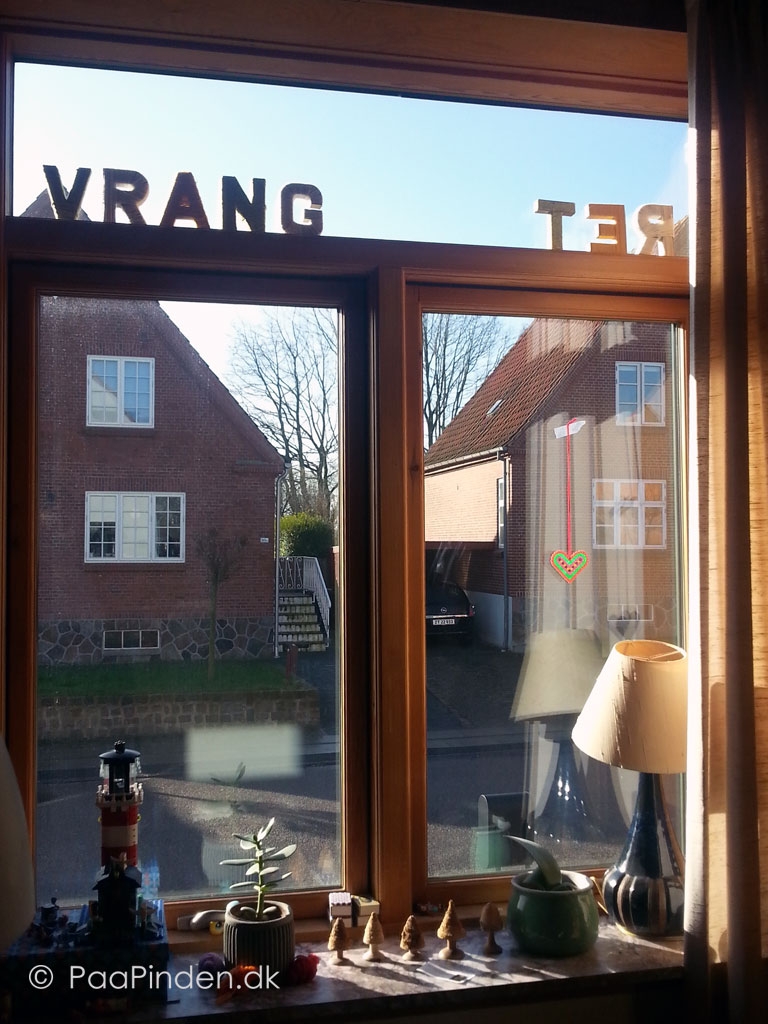 Ret og vrang i vinduet Thumbnail