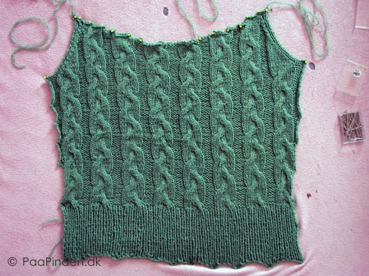 Cabled Cardigan 1