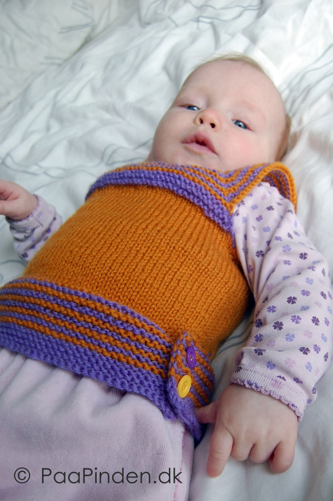 THORAs TOP - en vest uden vrang - orange 02 Thumbnail