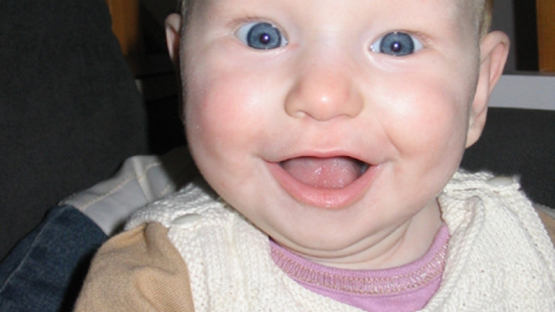 Mit første sæt - smil