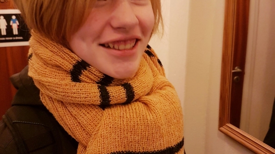 Hufflepuff halstørklæde